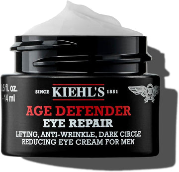 Kiehl'S Age Defender Eye Repair For Men With Rye Seed & Linseed Extracts, Visibly Smooth'S The Appearance Of Fine Lines, 14Ml