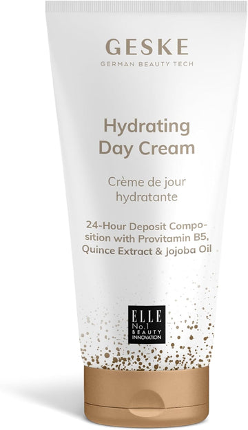 Geske | Hydrating Day Cream | Daytime Facial Care | Daily | All Skin Types | Moisturizer | Vegan Formula Without Animal Testing | Complements Geske Smartappguided™ Devices