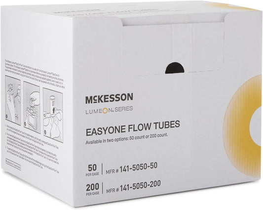 Mckesson Lumeon Flow Tube - Disposable Mouthpiece, Non-Sterile Plastic Mouthpiece For Air Spirometry System, One Size, 200 Count