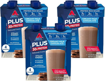 Atkins Iced Chai Tea Latte Protein-Rich Shake, Keto Friendly And Gluten Free. (4 Shakes)