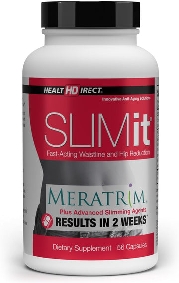 Health Direct - Slimit With Meratrim - Natural Metabolic For Women & Men - Targets Fat Cells, Supports Metabolic Health - 56 Capsules