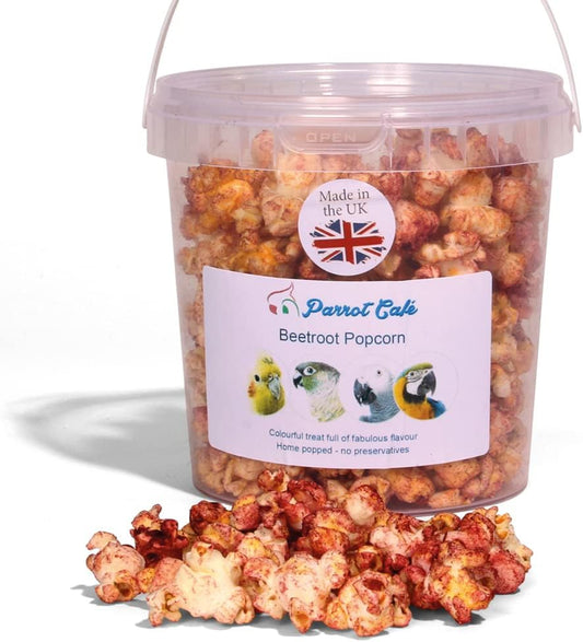 Parrot Cafe Parrot Popcorn Beetroot 40G