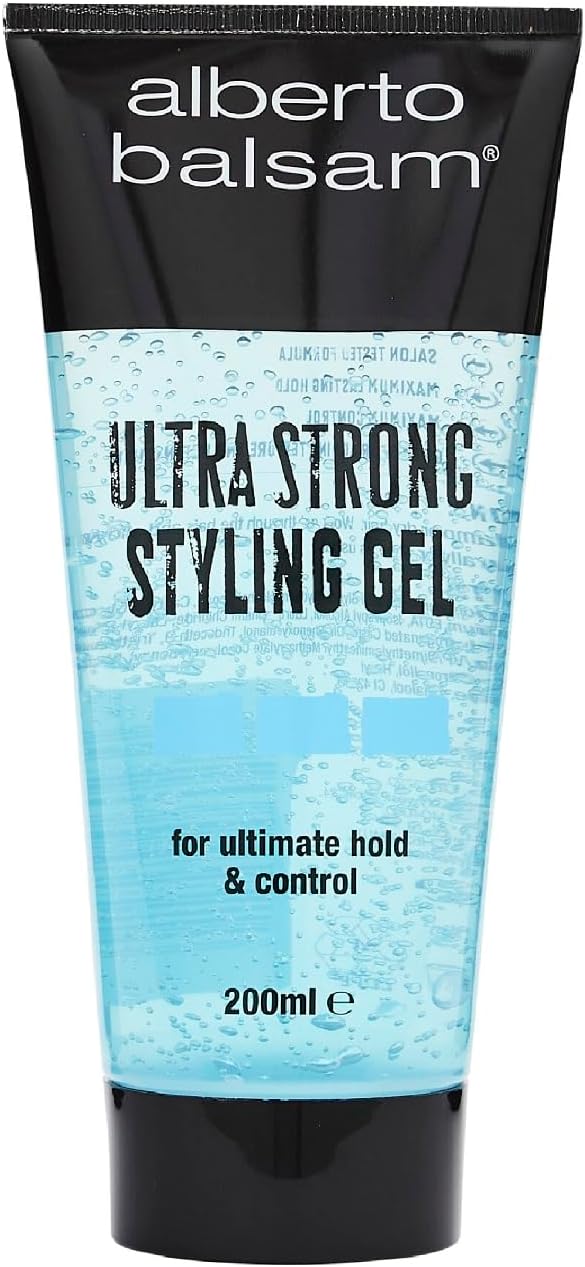 Alberto Balsam Ultra Strong Styling Gel 200Ml (Pack Of 6 X 200Ml)