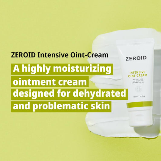 Zeroid | Intensive Oint-Cream | Face Moisturizer For Extremely Dry Skin | Face Cream For Sensitive & Disordered Skin | Intensive Skincare | Face Lotion For Soothing & Moisturizing | 2.7 Fl Oz (80Ml)