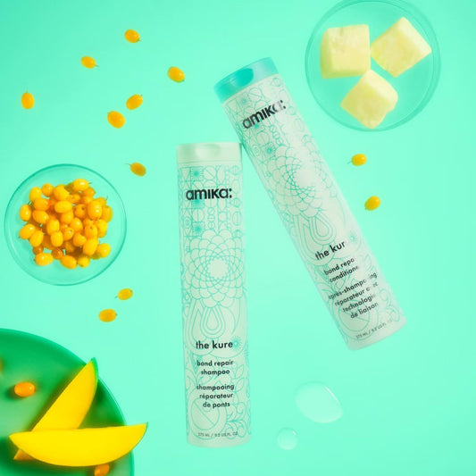 Amika The Kure Bond Repair Shampoo And Conditioner Duo, 275 Ml