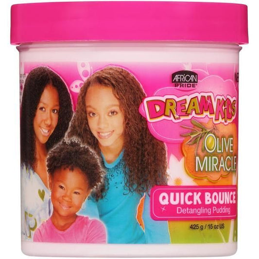 African Pride Dream Kids Olive Miracle Quick Bounce Pudding