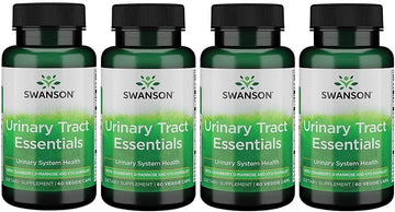 Swanson Urinary Tract Essentials 60 Veg Capsules (4 Pack)