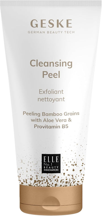 Geske Cleansing Peel | Peeling With Aloe Vera, Provitamin B5 Power & Bamboo Seeds | Toning & Exfoliating | For Perfecting & Brightening Impure Skin | All Skin Types | Youthful Glow | Vegan Formula
