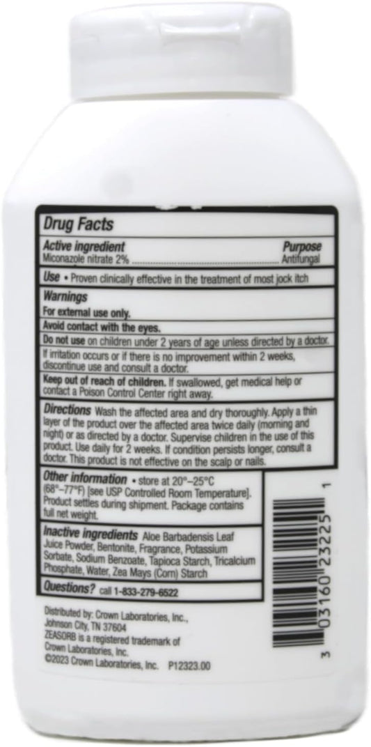 Zeasorb Powder, Jock Itch, 2.5 Ounce (4 Pack)