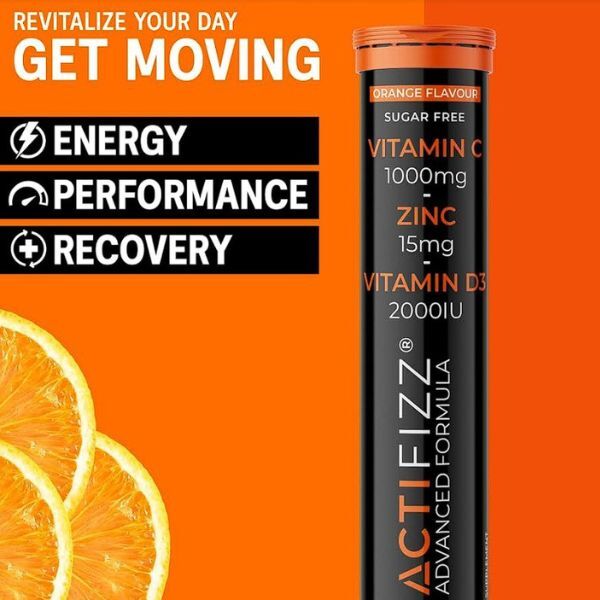 Actihealth Actifizz Vitamin C 1000Mg + Zinc + Vitamin D3