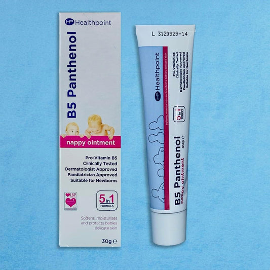 Healthpoint B5 Panthenol Nappy Cream, Softens, Moisturises And Protects, Breathable Barrier Helps Prevent Nappy Rash, Pro Vitamin B5, Dermatologist And Paediatrician Approved, Suitable For Newborns