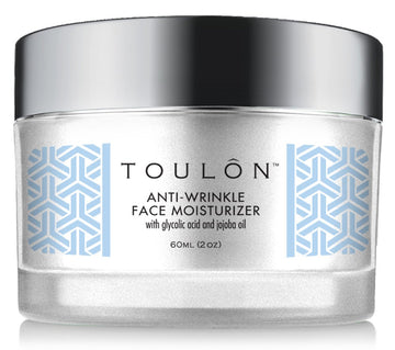 Toulon Glycolic Acid Cream 10% Face Moisturizer. Best Alpha Hydroxy Acid Products; Exfoliating, Anti-Aging Wrinkle Cream With Aha For Acne Prone Skin; Natural Exfoliator For Day And Night