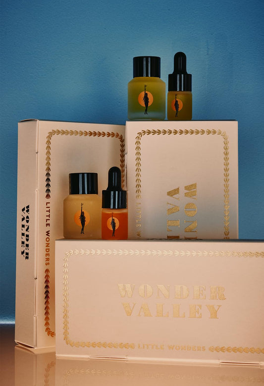 Wonder Valley - Little Wonders Set | Vegan, Cruelty-Free, Tsa Approved Sizes | Hydrating, Microbiome-Friendly (4 Piece Set)