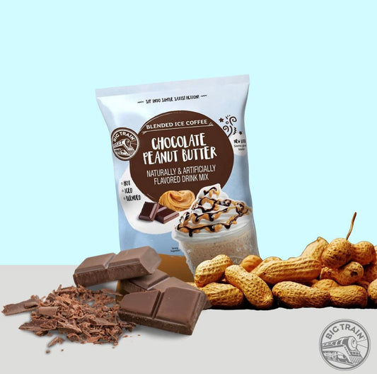 Big Train Chocolate Peanut Butter Blended Ice Coffee Beverage Mix, 3.5 Pound (Pack Of 1)