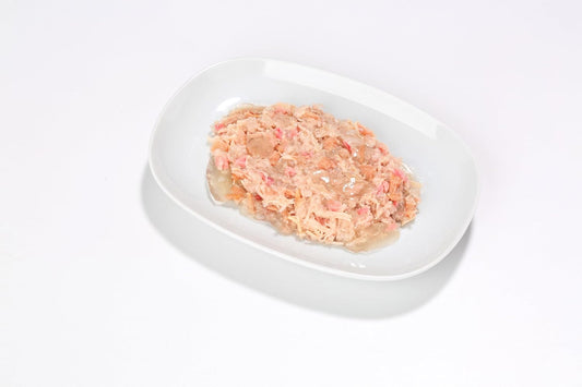 Almo Nature Hfc Jelly Wet Cat Food Pouch With Tuna, Chicken & Ham (Pack Of 24 X55G)5044