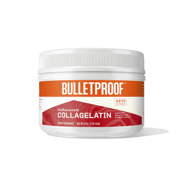 Bulletproof Collagelatin, Gelatin Enhanced With Collagen Protein, Perfect For The Keto And Paleo Diet Recipes (16 Ounces)