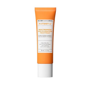 Peter Thomas Roth | Potent-C Niacinamide Discoloration Treatment for Discoloration, Dark Spots and Post-Acne Marks, Intensive Brightening Treatment with Vitamin C and Niacinamide