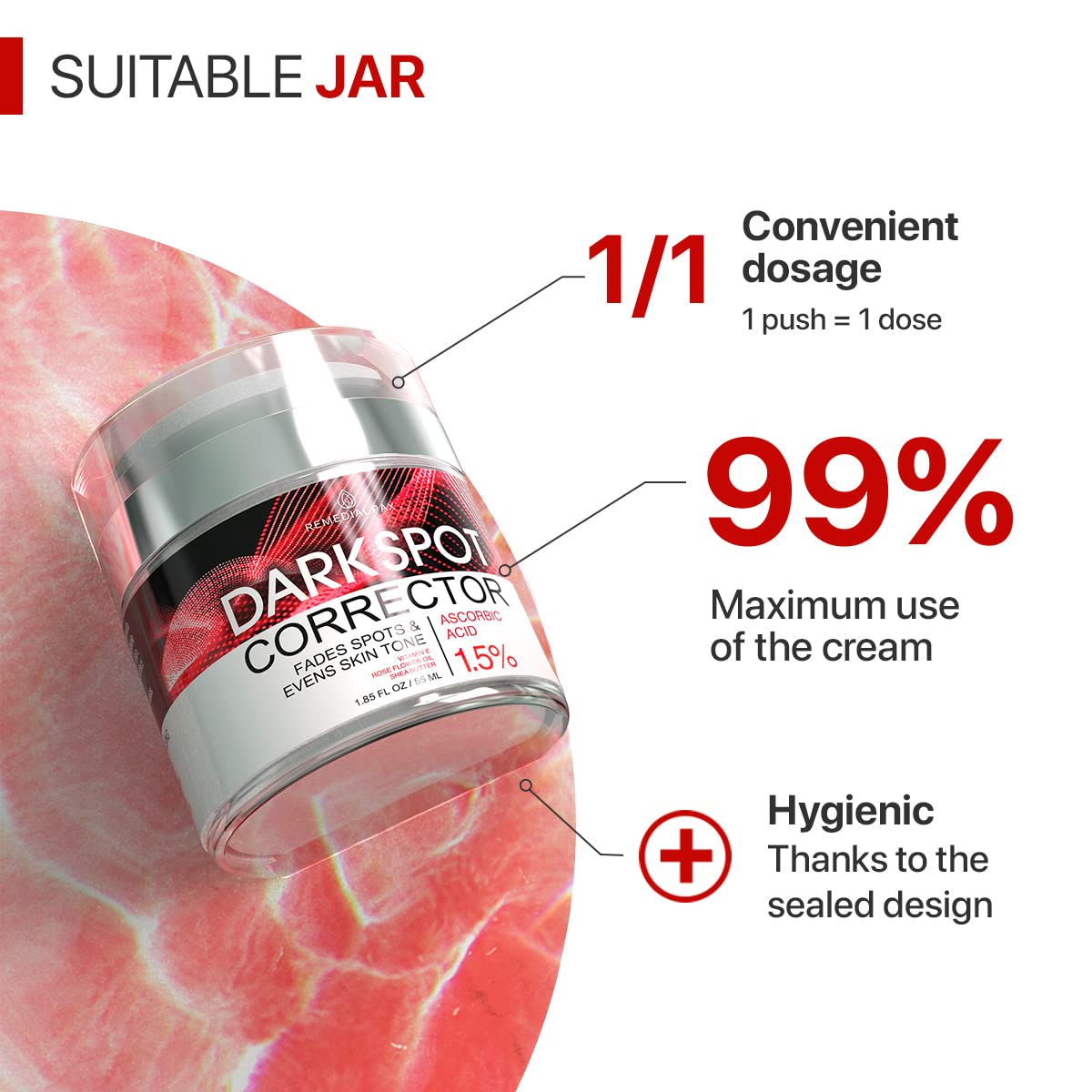 REMEDIAL PAX Dark Spot Remover for Face, Body, Underarms, Armpit, Knees, Elbows, Sensitive Area Promotes Anti-Aging Skin, Dark Spot Corrector for Women and Men : Beauty & Personal Care