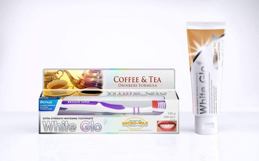 White Glo Coffee + Tea Drinkers Formula Whitening Toothpaste Pack Of 6