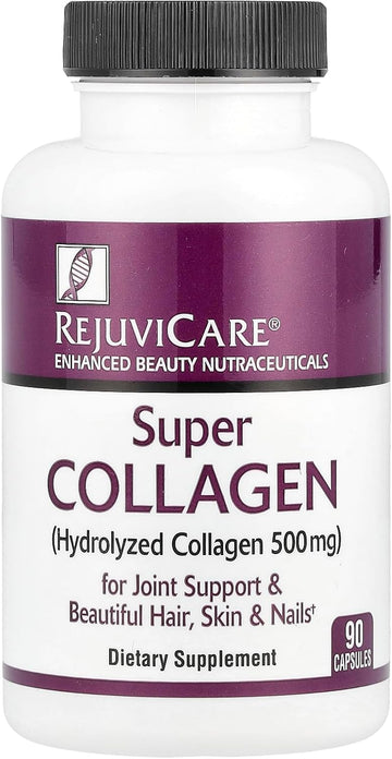 Super Collagen Capsules For Beauty, Healthy Joints, Hair, Skin, & Nails, 90 Servings, Multi, (N8745)