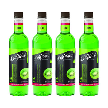 Davinci Gourmet Classic Kiwi Syrup, 25.4 Fluid Ounce (Pack Of 4)