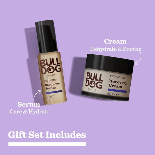 Bulldog Skincare | Men'S Gift Set | Advanced End Of Day Duo
