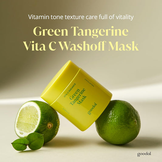 Goodal Green Tangerine Vita C Wash Off Mask
