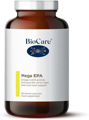 BioCare Mega EPA | Marine Capsules | Omega-3 Fatty Acids, EPA & DHA fr204 Grams