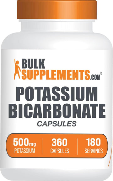 Bulksupplements.Com Potassium Bicarbonate Capsules - Potassium Supplem