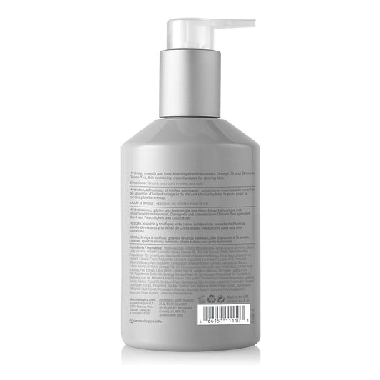 Dermalogica Body Hydrating Cream (10 Fl Oz) Body Lotion with Green Tea and Lemon Oil - Gently Tones and Hydrates Skin To Relieve Dryness