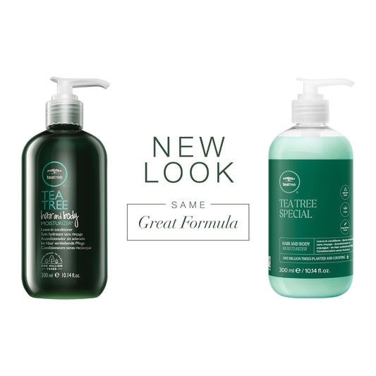 Tea Tree Hair and Body Moisturizer Leave-In Conditioner, Body Lotion, After-Shave Cream, For All Hair + Skin Types