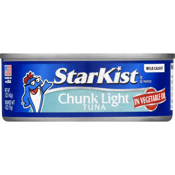 Starkist Chunk Light Tuna In Oil - 5 Ounce (Pack Of 12)