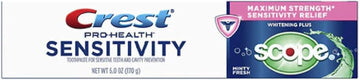 Crest Pro-Health Sensitivity Toothpaste Whitening Plus Scope - 6 Oz