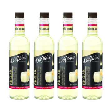 Davinci Gourmet Classic Pina Colada Syrup, 25.4 Fluid Ounce (Pack Of 4)
