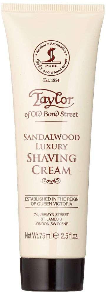 Taylor Of Old Bond Street Shaving Cream Sandalwood, 2.5-Ounce