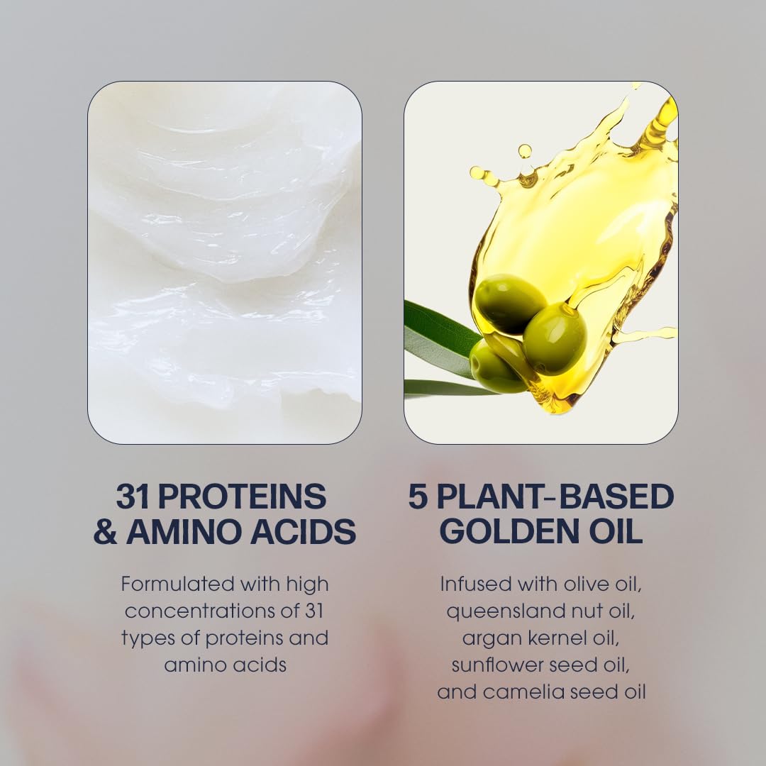 Dr.Forhair Unove Deep Damage Hair Mask & Heating Guard Leave-In Conditioner Set For Hydration, Frizz Control & Heat Protection