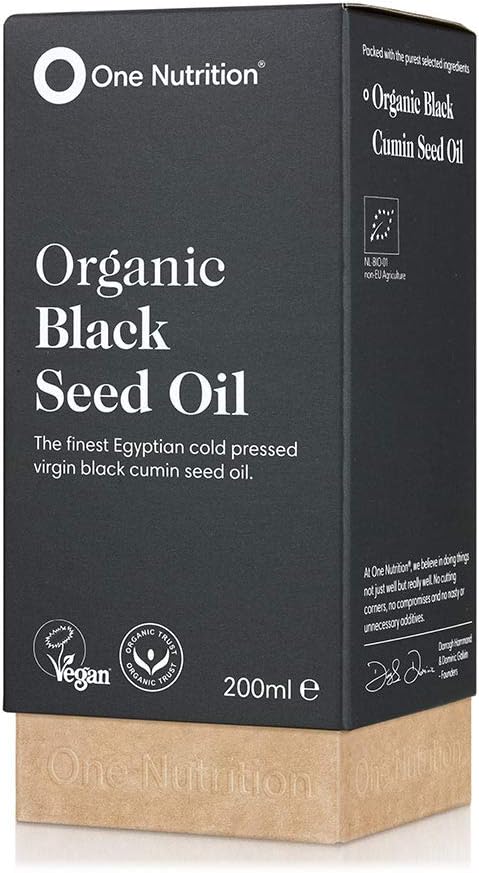 One Nutrition - Black Seed Oil - Virgin Cold Pressed Oil, 200Ml