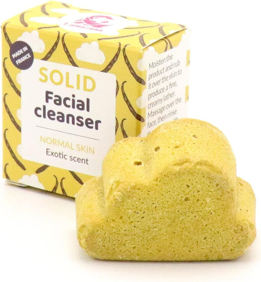 Lamazuna Solid Facial Cleanser Normal Skin Exotic Scent 28 Ml