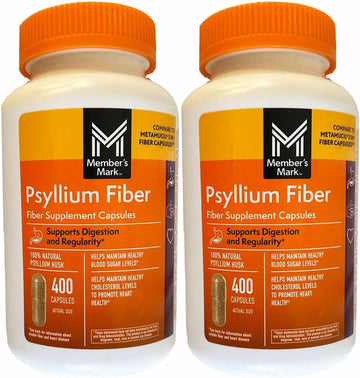Member'S Mark Fiber Capsules 2Pack (400 Count) Liquids, Toothpaste, Etc. For At Least