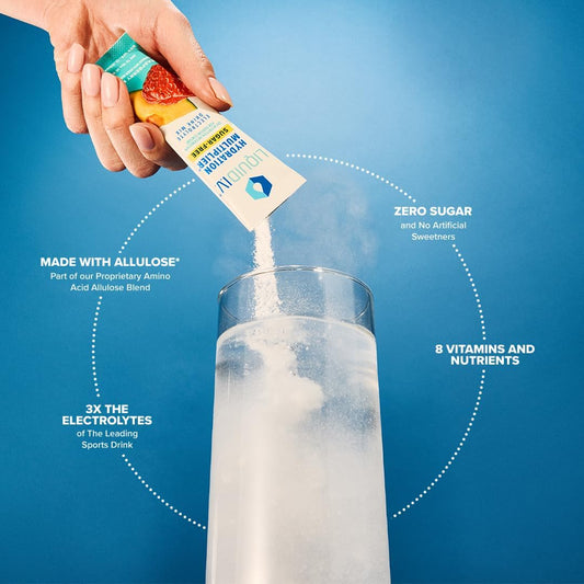 Liquid I.V. Sugar-Free Hydration Multiplier - Raspberry Melon  Hydration Powder Packets | Electrolyte Drink Mix | Easy Open Single-Serving Servings | Non-Gmo | 1 Pack (14 Servings)