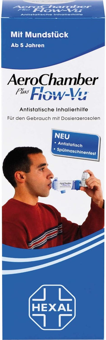 Aerochamber Inhalation Aid For Adults And Children With Mouthpiece, Pack Of 1