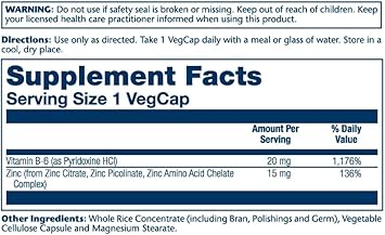 Solaray Bio Zinc 15 Mg | 100 Vegcaps | Pack Of 2