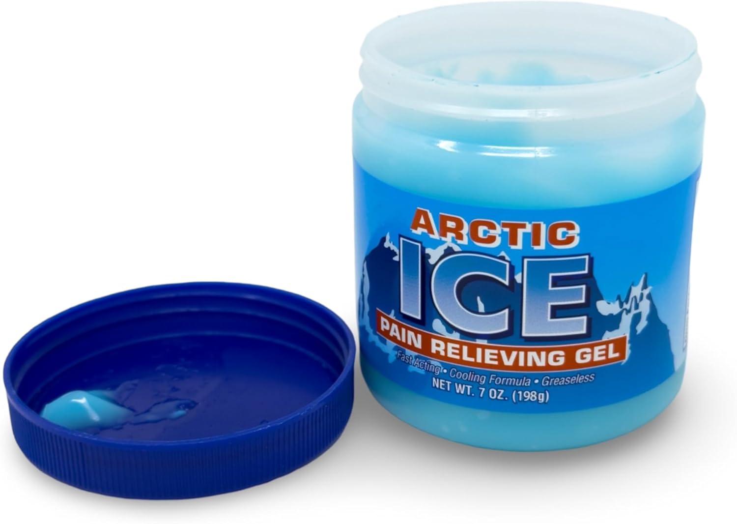 Artic Ice Pain Relieving Gel 2% Menthol Blue 7 Ounce, 1 Count