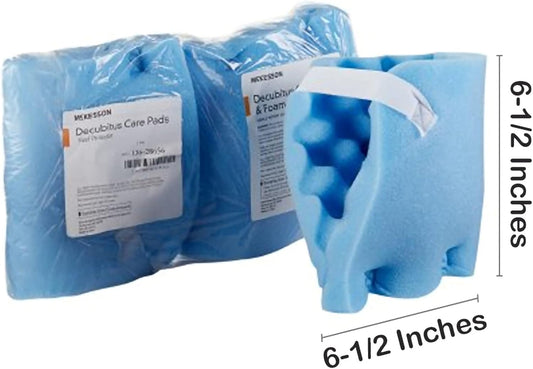 Mckesson Decubitus Care Pads, Heel Protector Pad, Blue, One Size Fits All, 1 Count