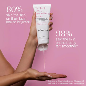 Thisworks Perfect Smoothing Face & Body Wash, Exfoliating Resurfacing Cleanser, 6.7 Ounce (200Ml)