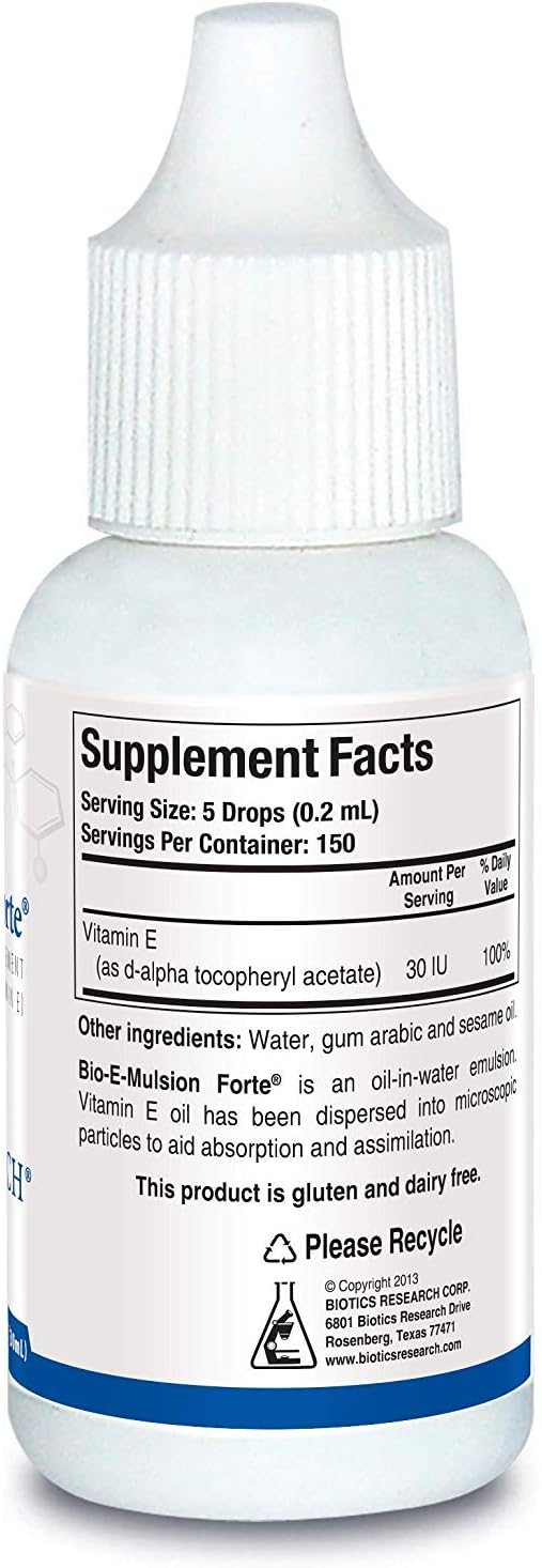 Biotics Research Bio-E-Mulsion Forte - 1 Fl Oz