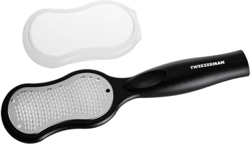 Tweezerman Pedicure Rasp Callus Remover - Stainless Steel Rasp Removes Rough, Hard, And Callused Skin Easily & Effectively, Includes Storage Cap, Suitable For Women And Men