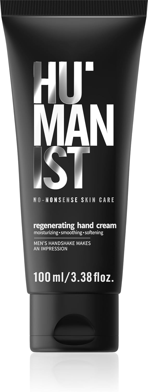HUMANIST – Men’s Care – Regenerating Hand Cream – Moisturizes – Smooths – Nourishes – Shea Butter, Cotton Seed Oil, Soy Oil, Vitamin E – 100 ml : Amazon.co.uk: Beauty