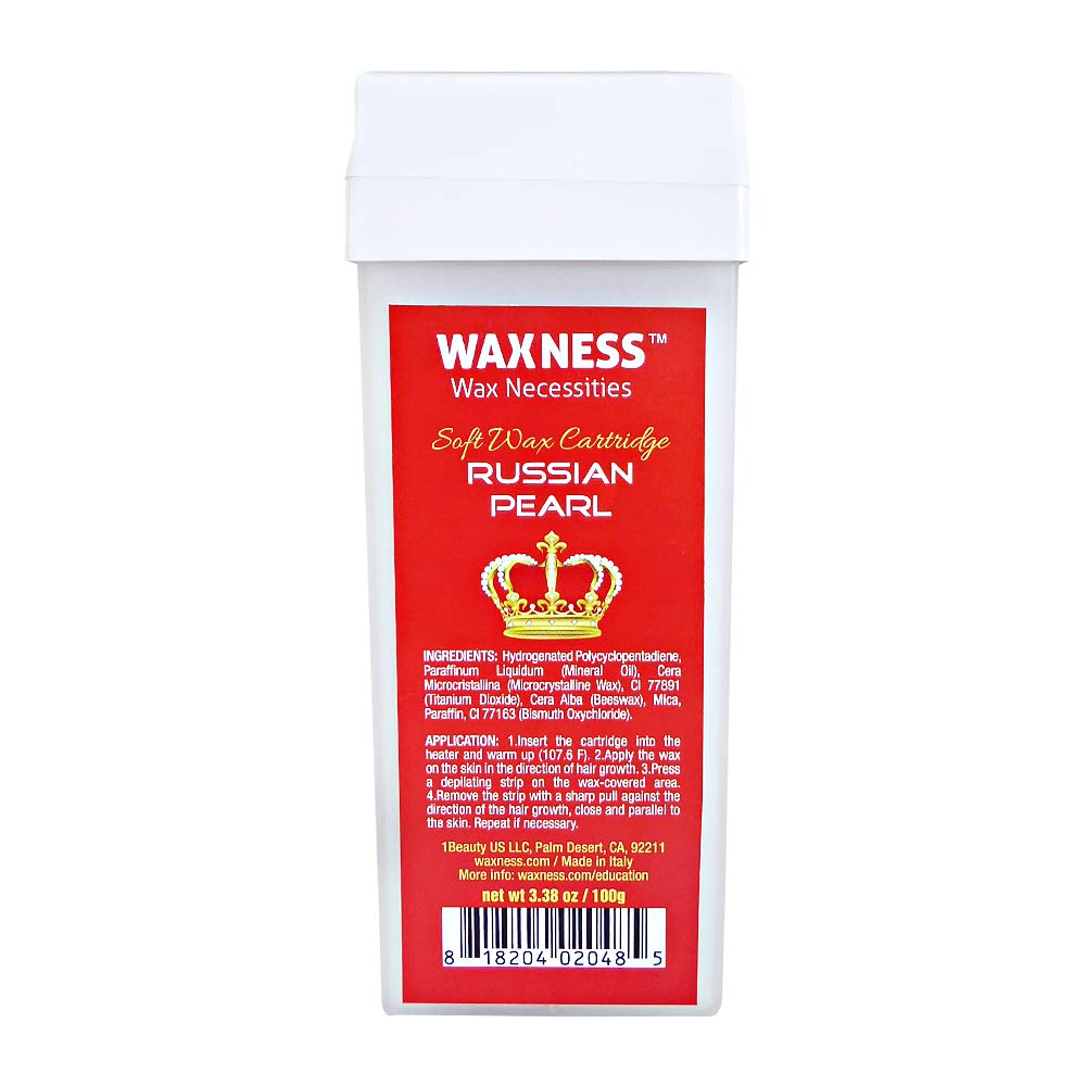 Waxness Wax Necessities Soft Wax Cartridge Set Of 4 Cartridges X 3.38 Ounces : Beauty & Personal Care