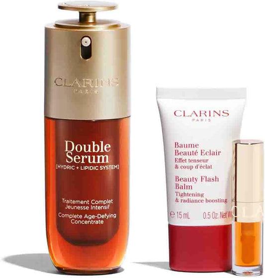 Clarins Double Serum Collection | Worth £108 | Includes Full Size New Double Serum 50Ml